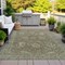 Edge Collections - 5' x 8' - Green - Area Rug for Washable Indoor and Outdoor Use Floral - 1 Piece
